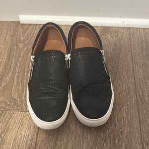Report Black Slip-On Sneakers